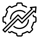 Improved Efficiency & Longer Lifespan Icon