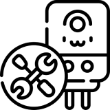 Professional Fitting & Setup Icon